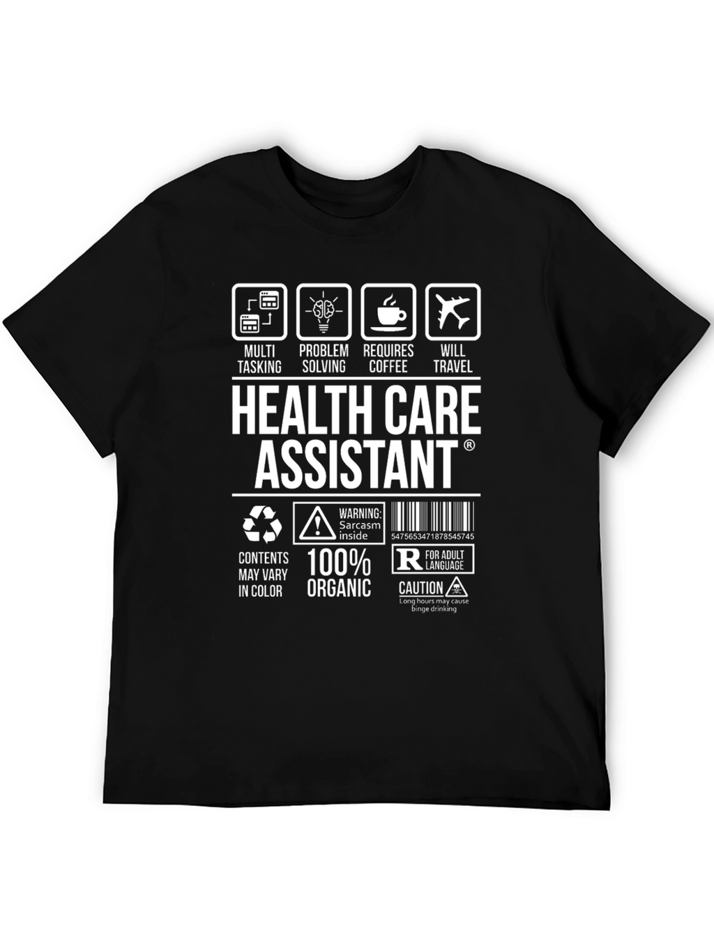 Health Care Assistant Graphic T-Shirt