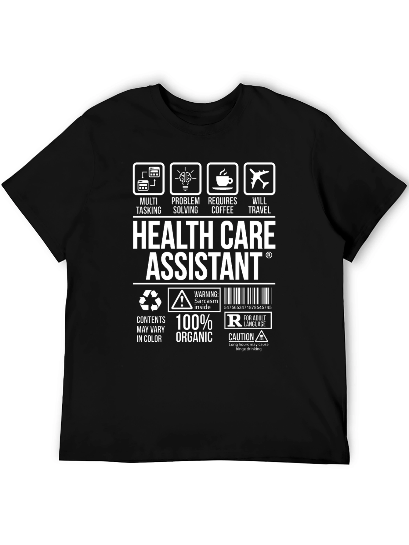 Health Care Assistant Graphic T-Shirt