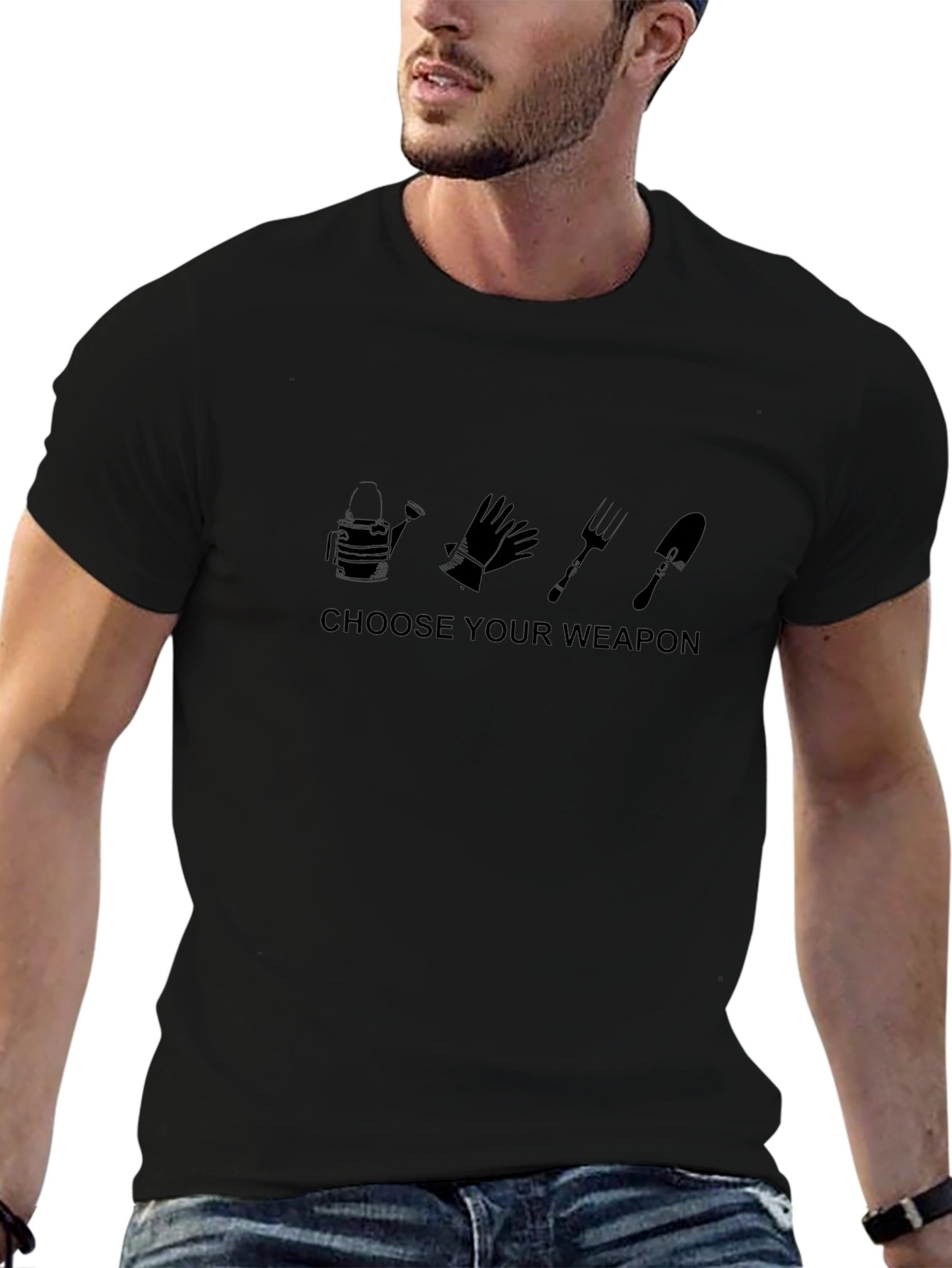 Choose Your Weapon Gardening T-Shirt