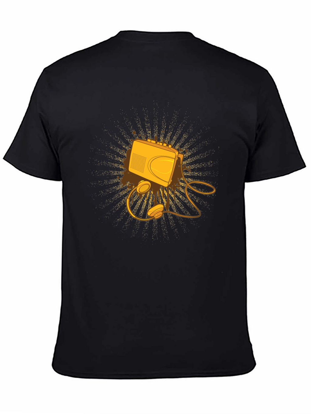 Retro Cassette Player Graphic Tee