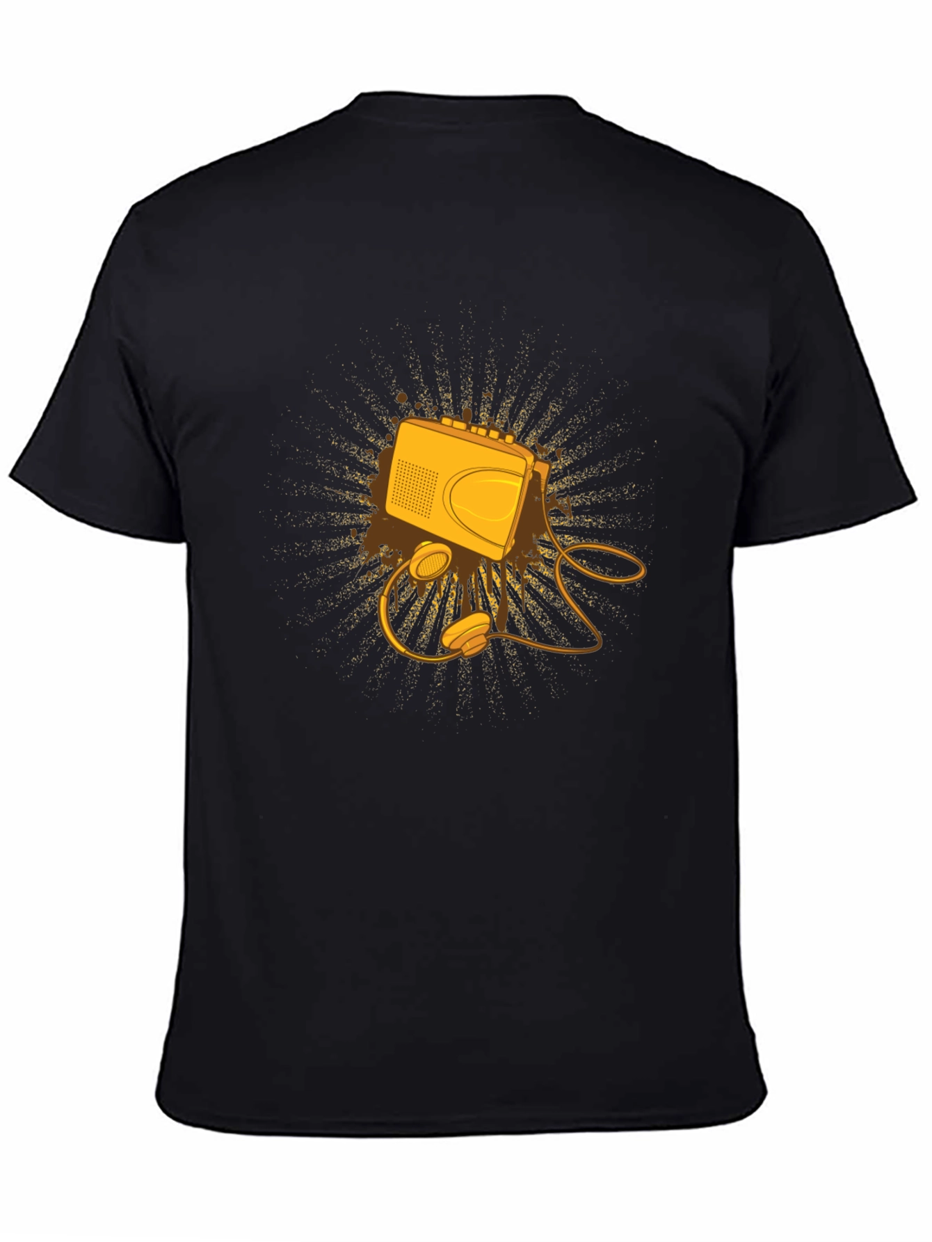 Retro Cassette Player Graphic Tee