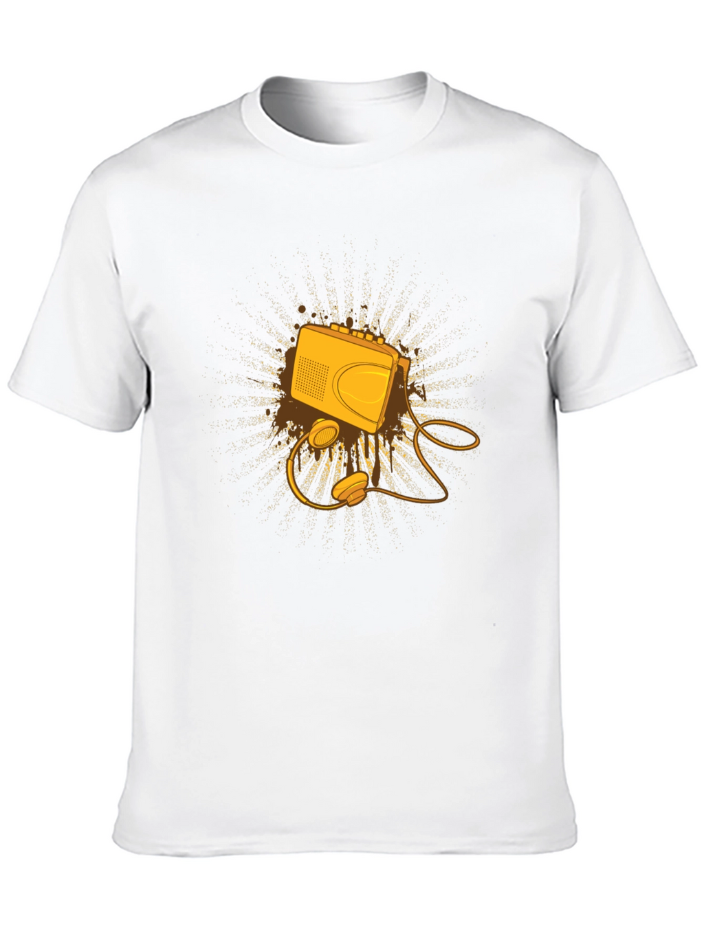 Retro Cassette Player Graphic Tee