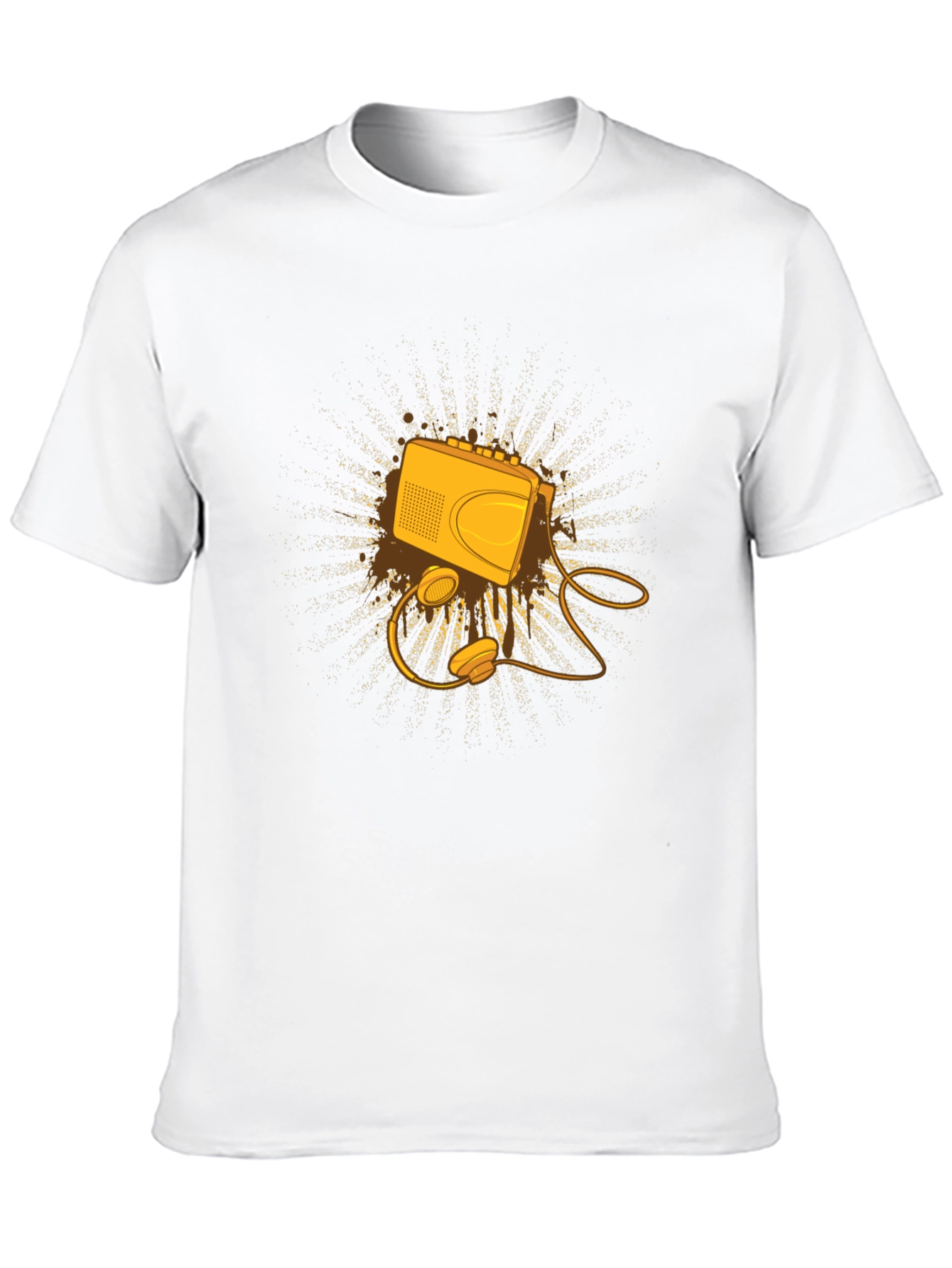 Retro Cassette Player Graphic Tee
