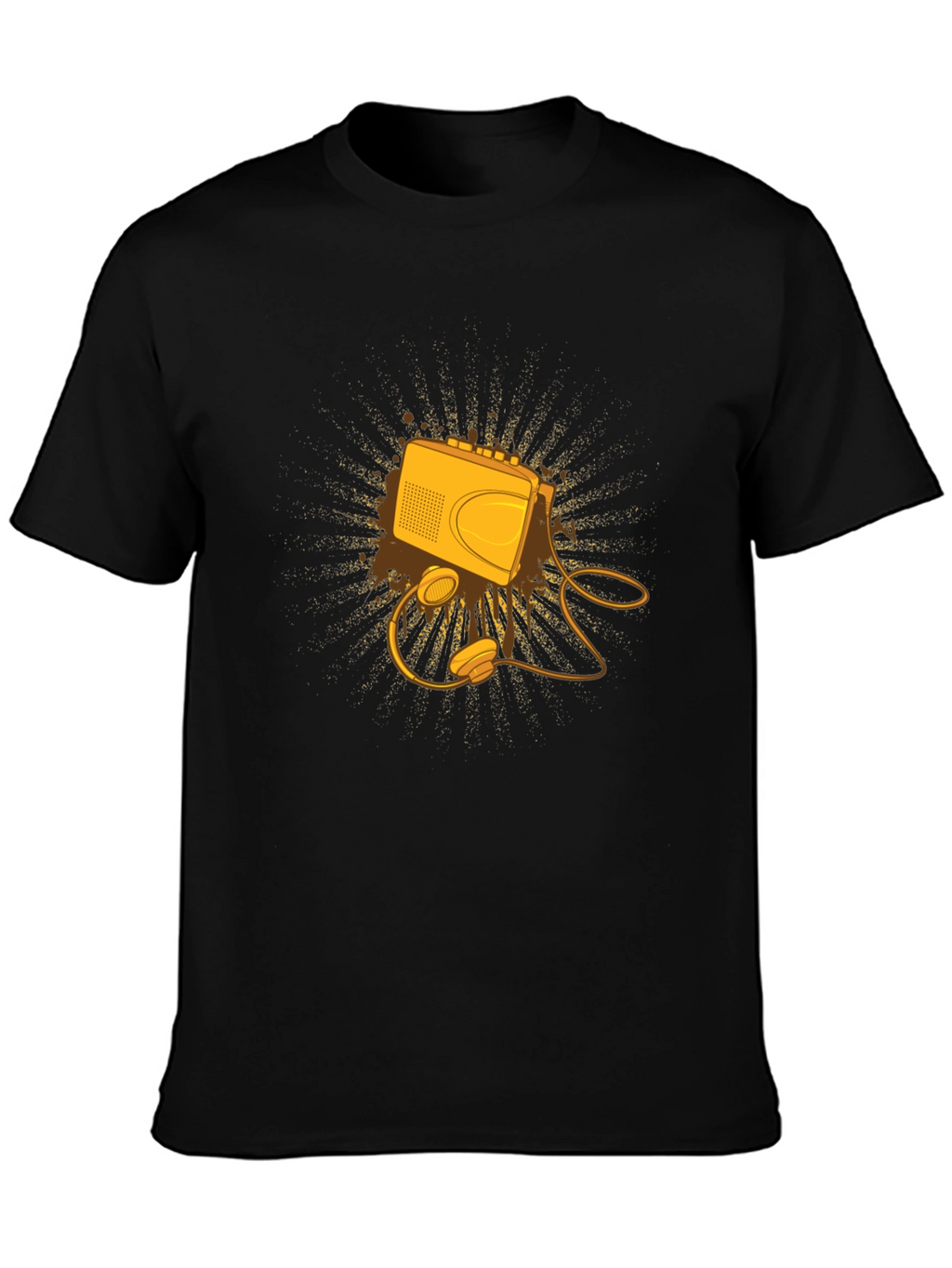 Retro Cassette Player Graphic Tee