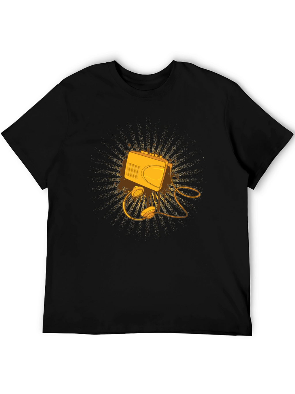 Retro Cassette Player Graphic Tee