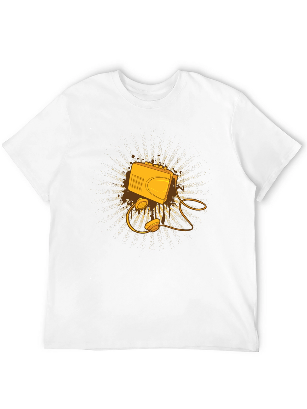 Retro Cassette Player Graphic Tee