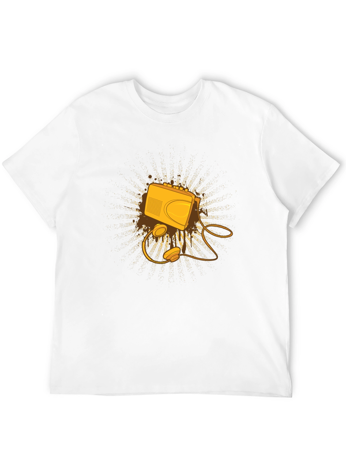 Retro Cassette Player Graphic Tee