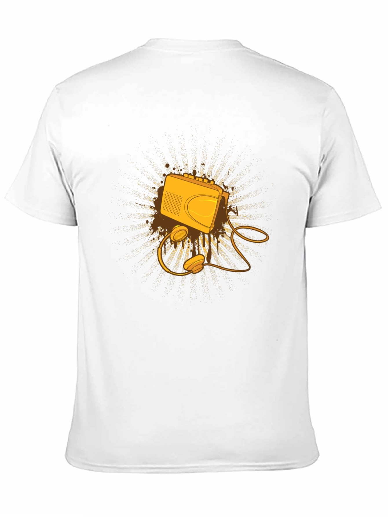 Retro Cassette Player Graphic Tee