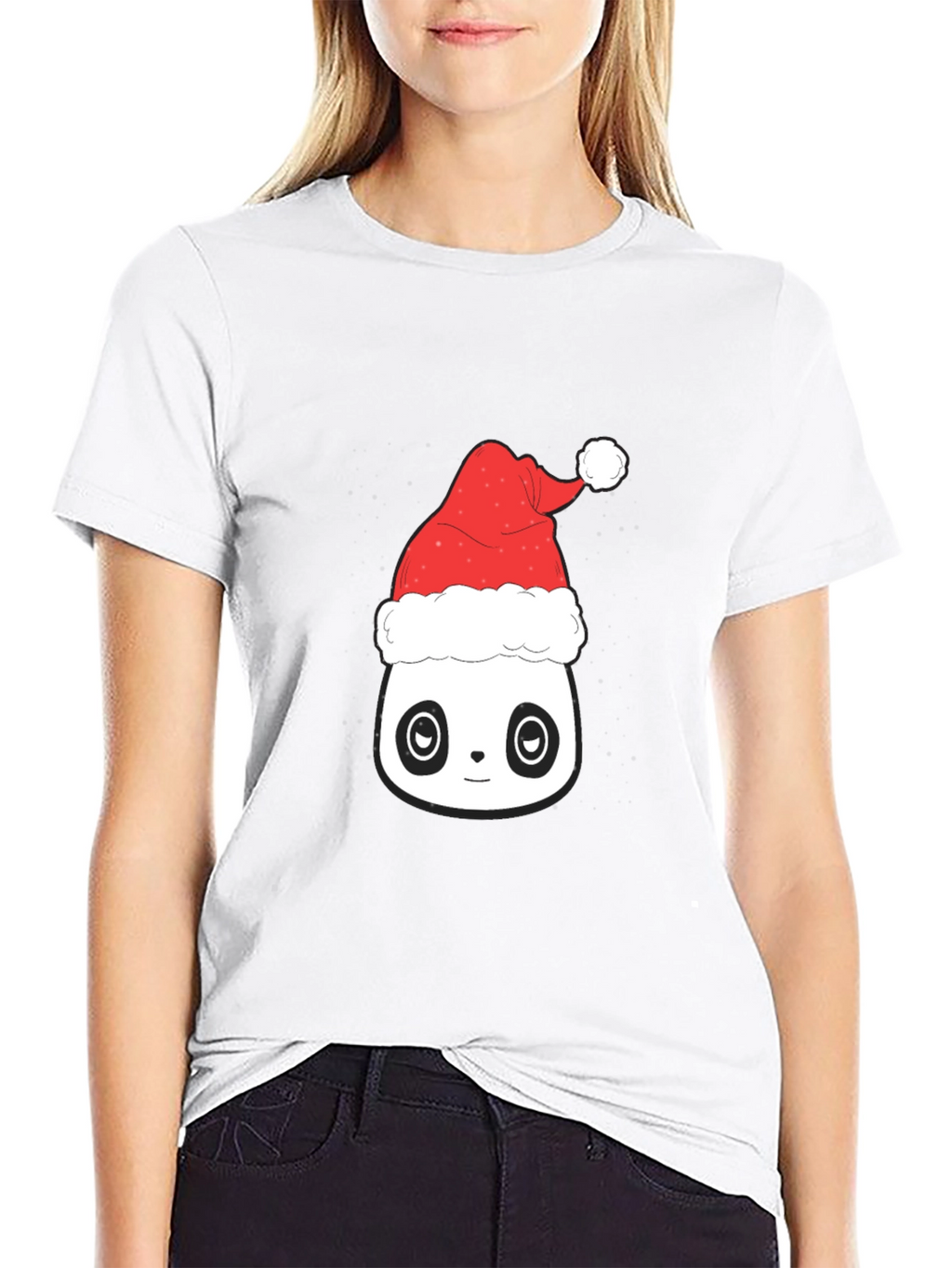 Festive Panda T-Shirt - Holiday Season