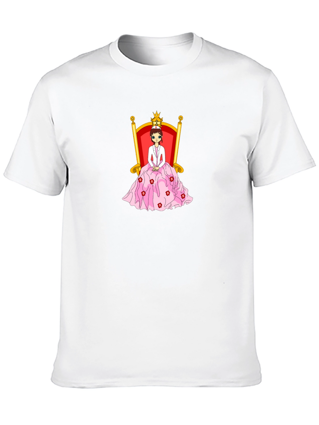 Queen Nurse Black T-Shirt