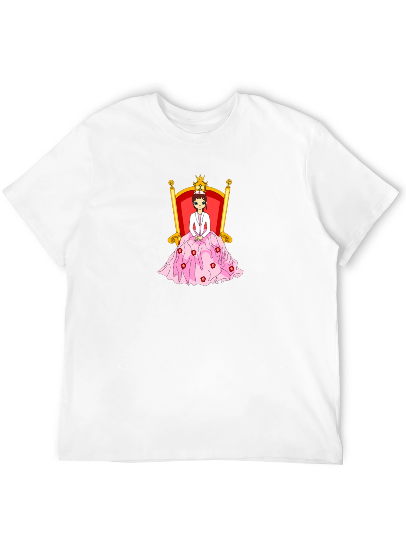 Queen Nurse Black T-Shirt