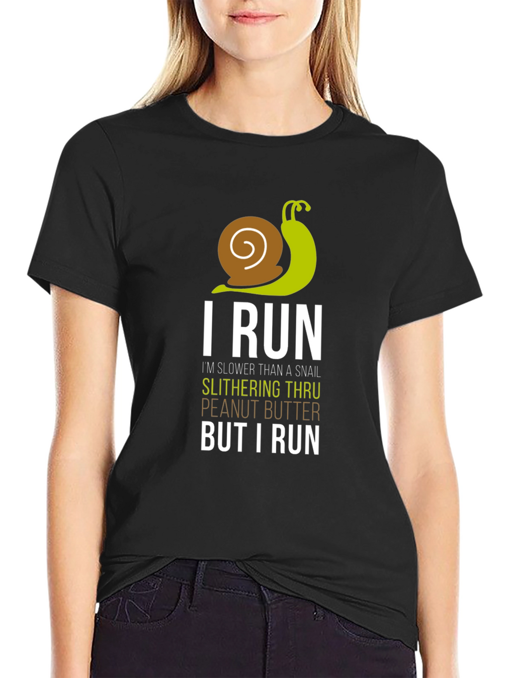 I Run Slower Than A Snail Mens T-Shirt