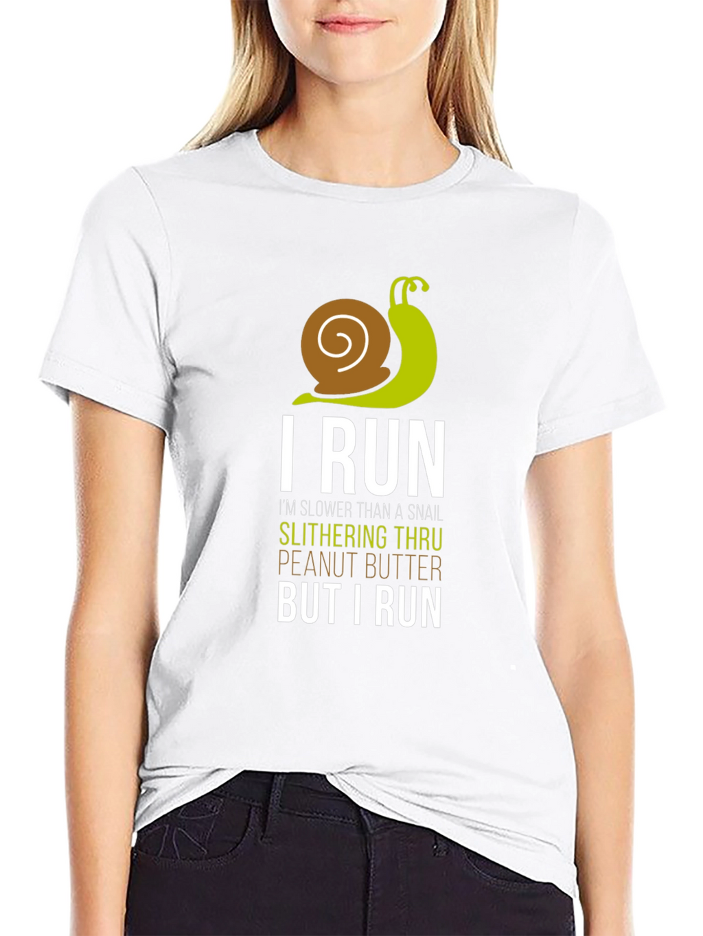 I Run Slower Than A Snail Mens T-Shirt