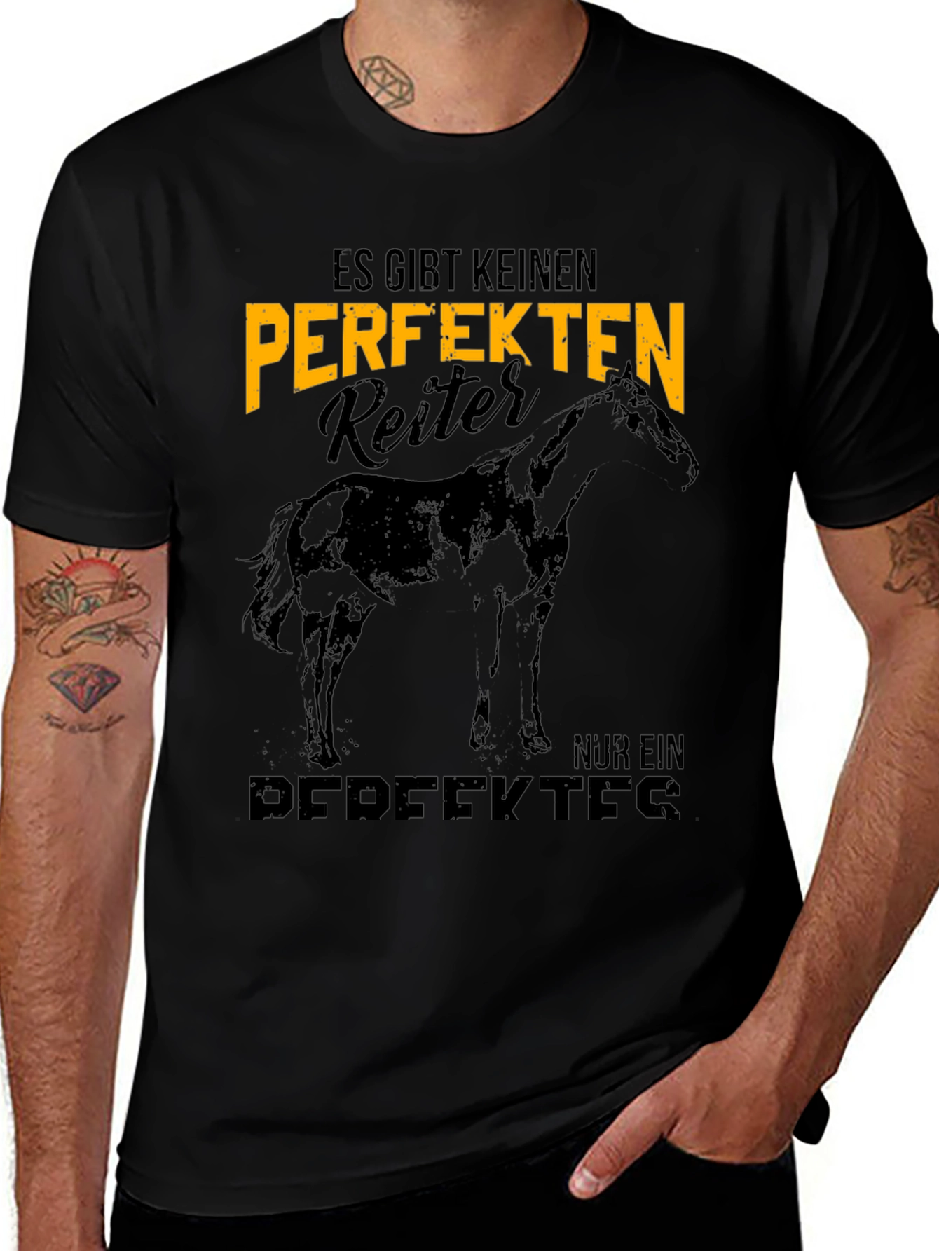 Horse Lover T-Shirt: Imperfect Rider Gift