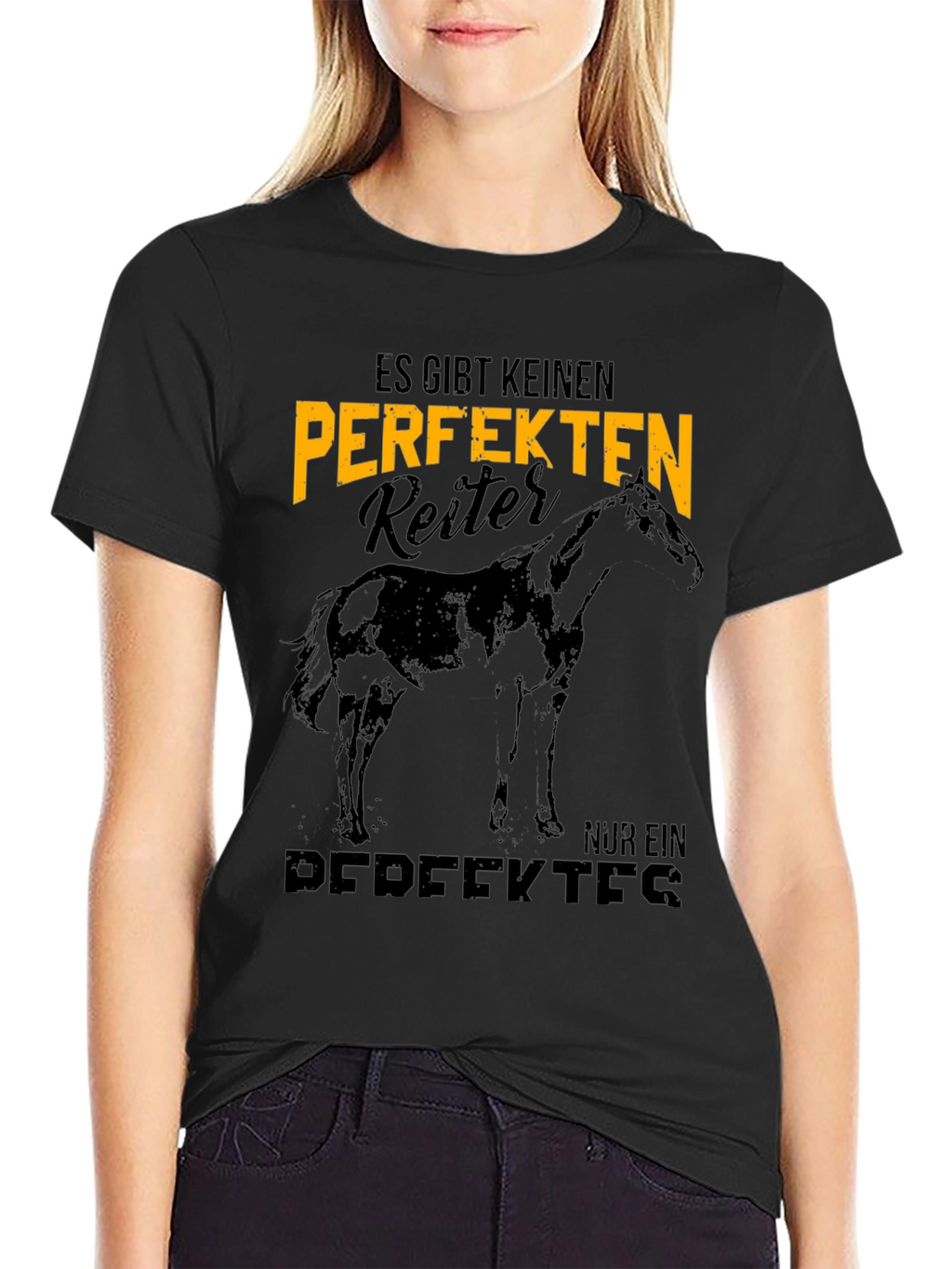 Horse Lover T-Shirt: Imperfect Rider Gift