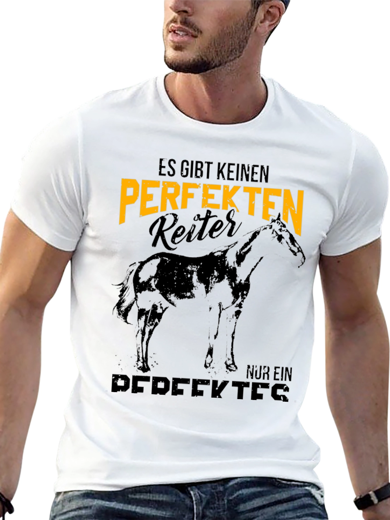 Horse Lover T-Shirt: Imperfect Rider Gift