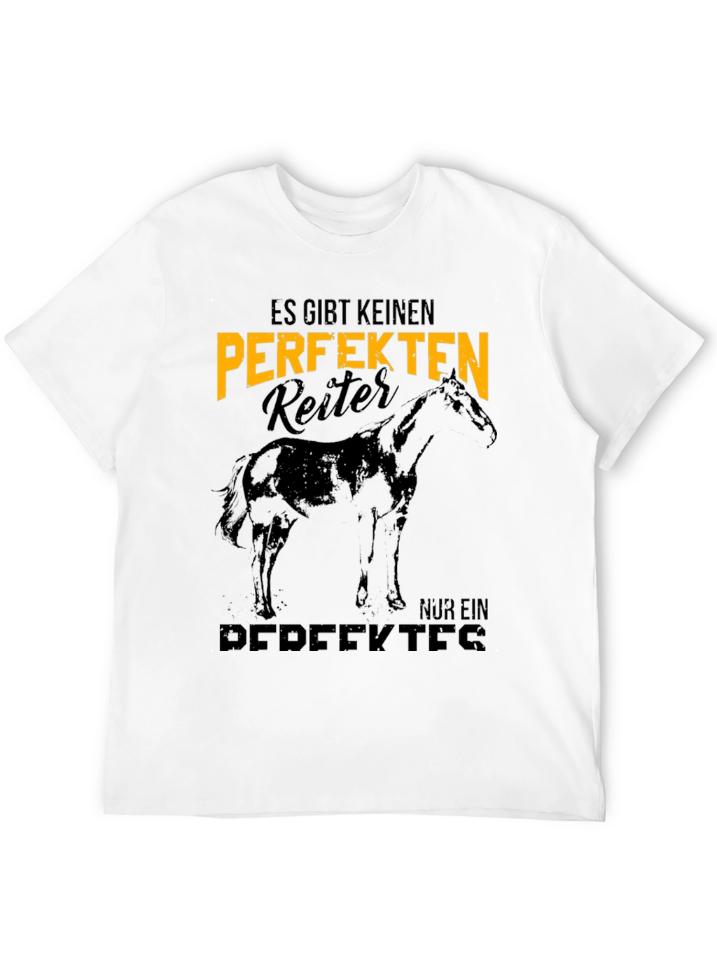 Horse Lover T-Shirt: Imperfect Rider Gift