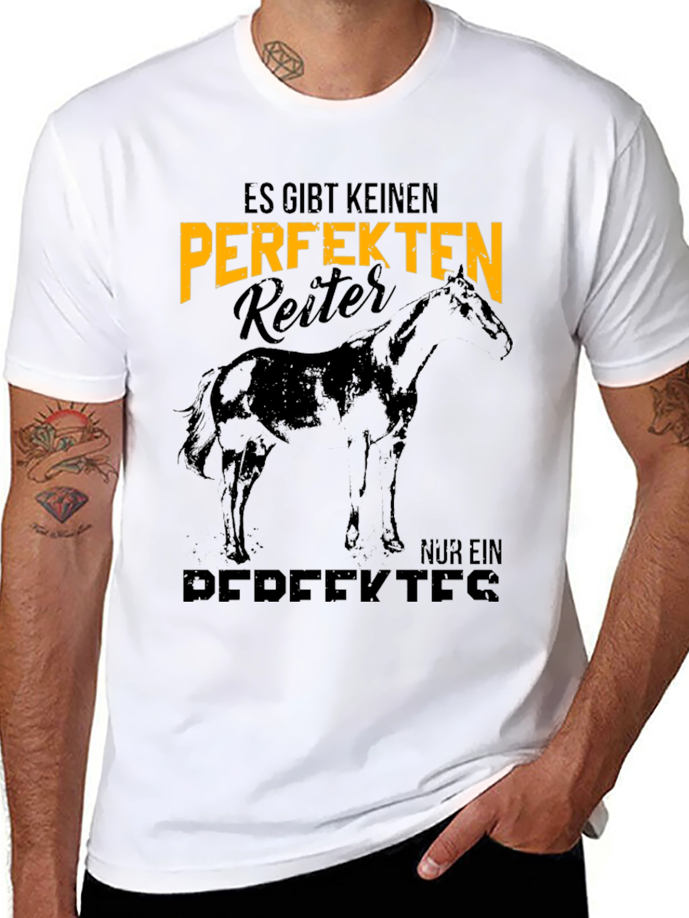 Horse Lover T-Shirt: Imperfect Rider Gift