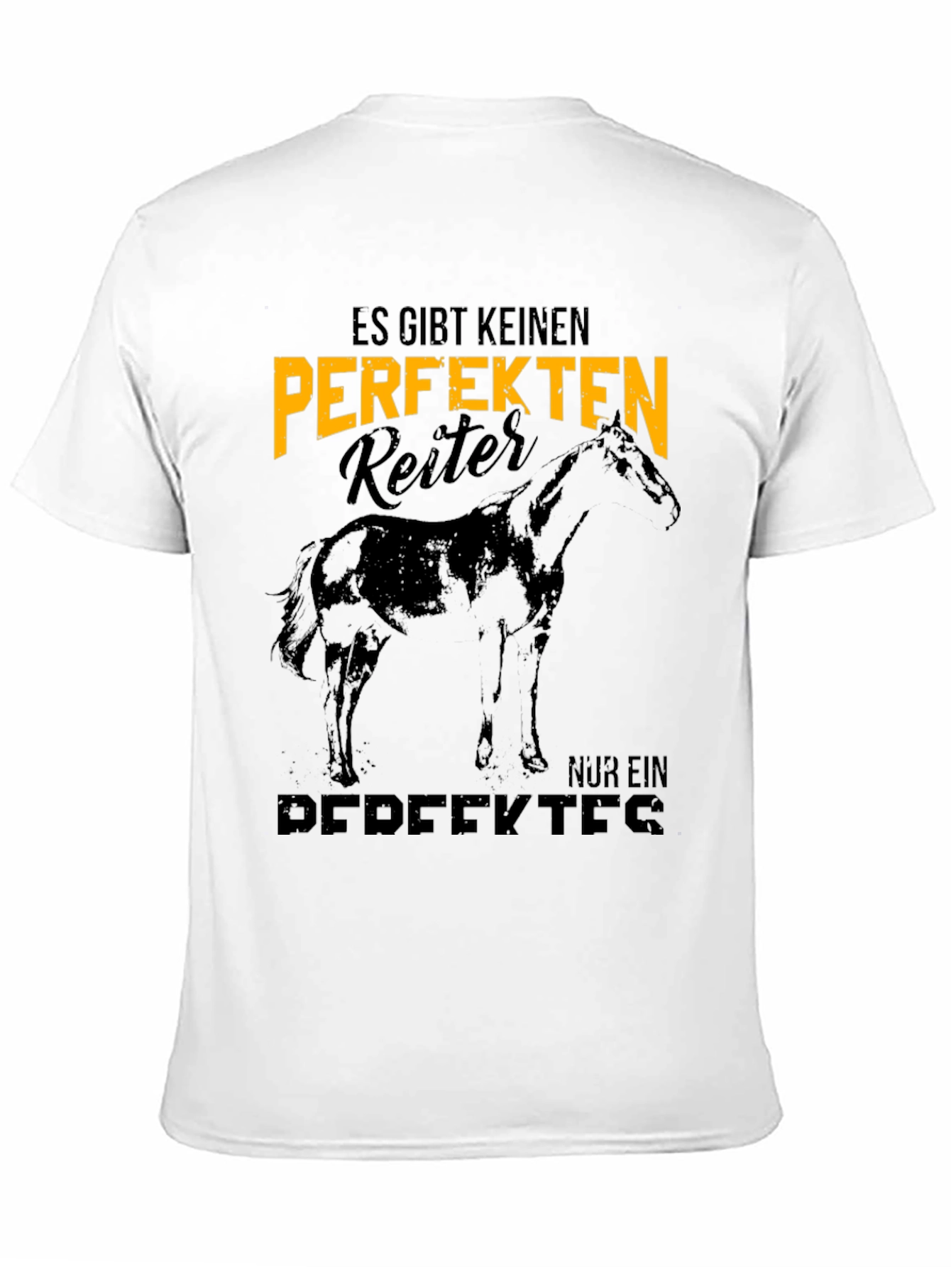 Horse Lover T-Shirt: Imperfect Rider Gift