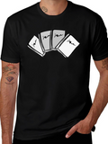 Abstract Book T-Shirt - Stylish Graphic Tee