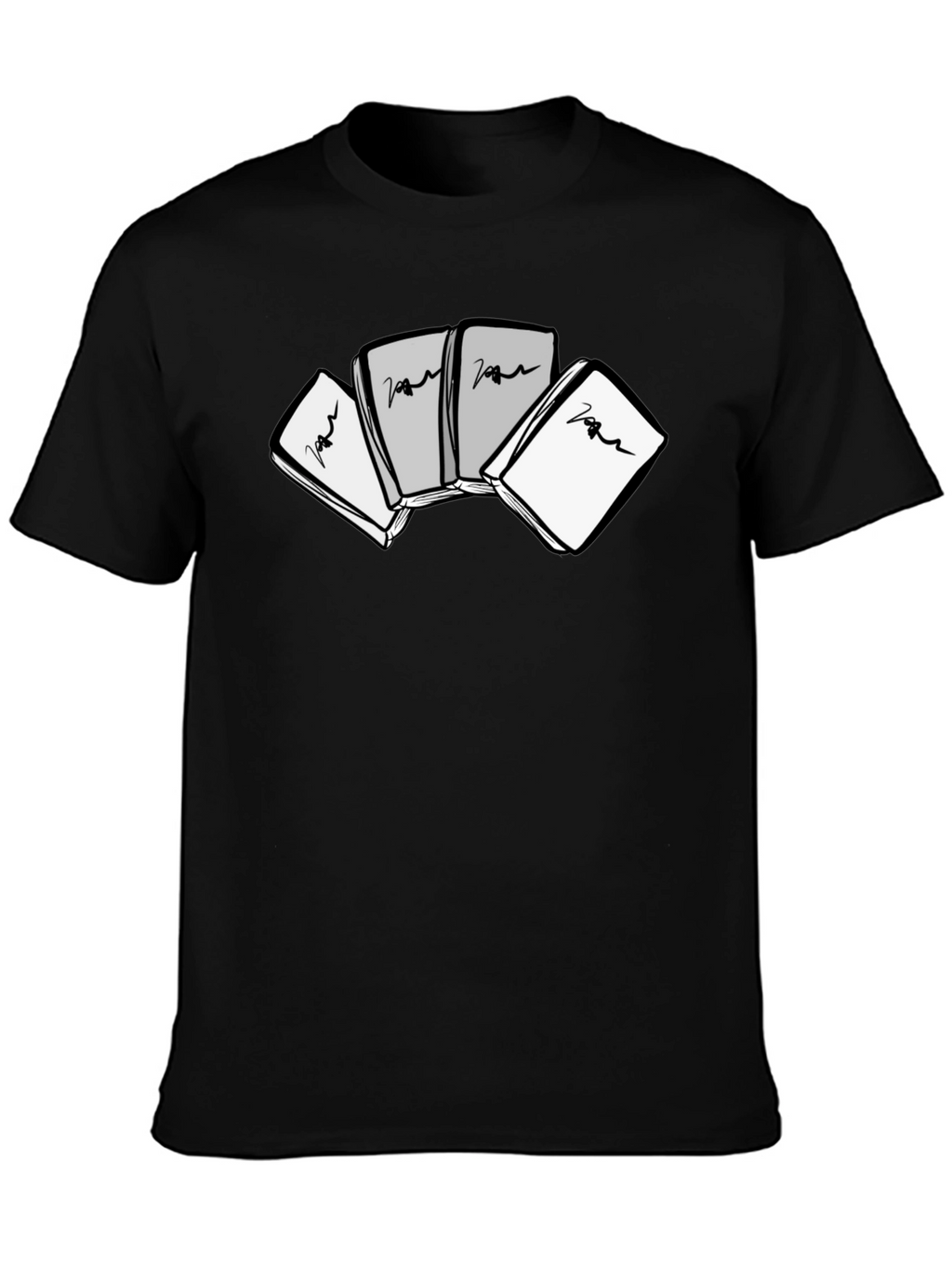 Abstract Book T-Shirt - Stylish Graphic Tee