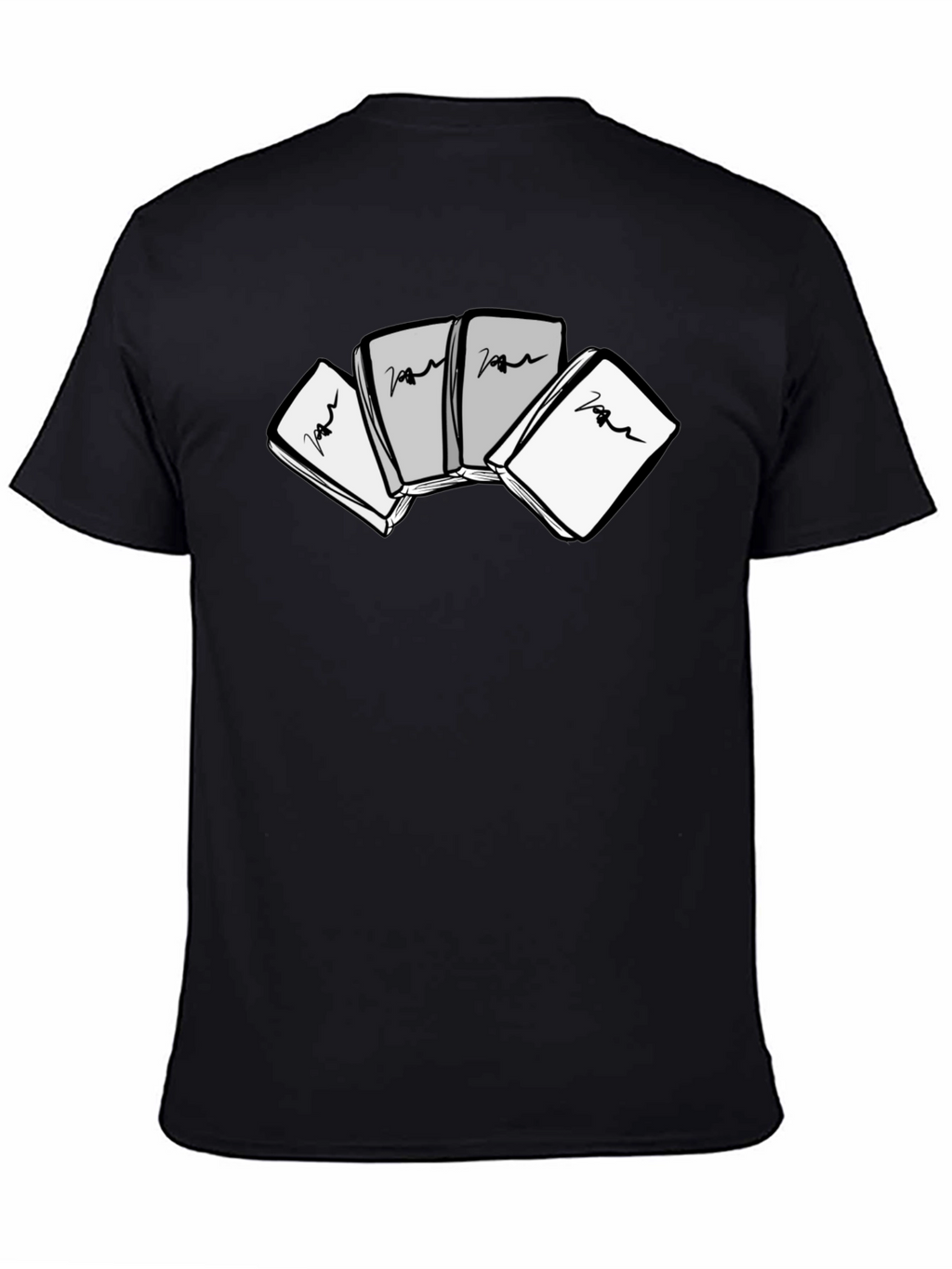 Abstract Book T-Shirt - Stylish Graphic Tee