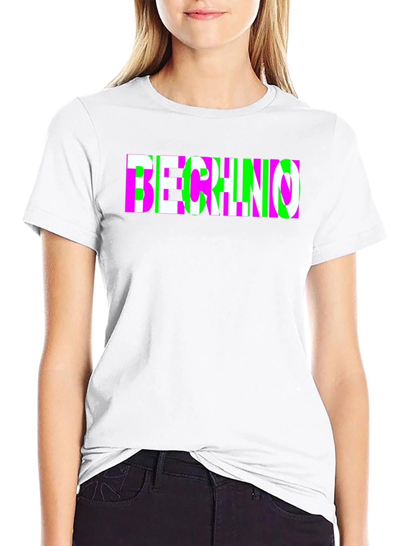 Techno Black Graphic Tee