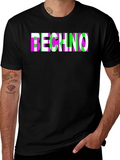 Techno Black Graphic Tee