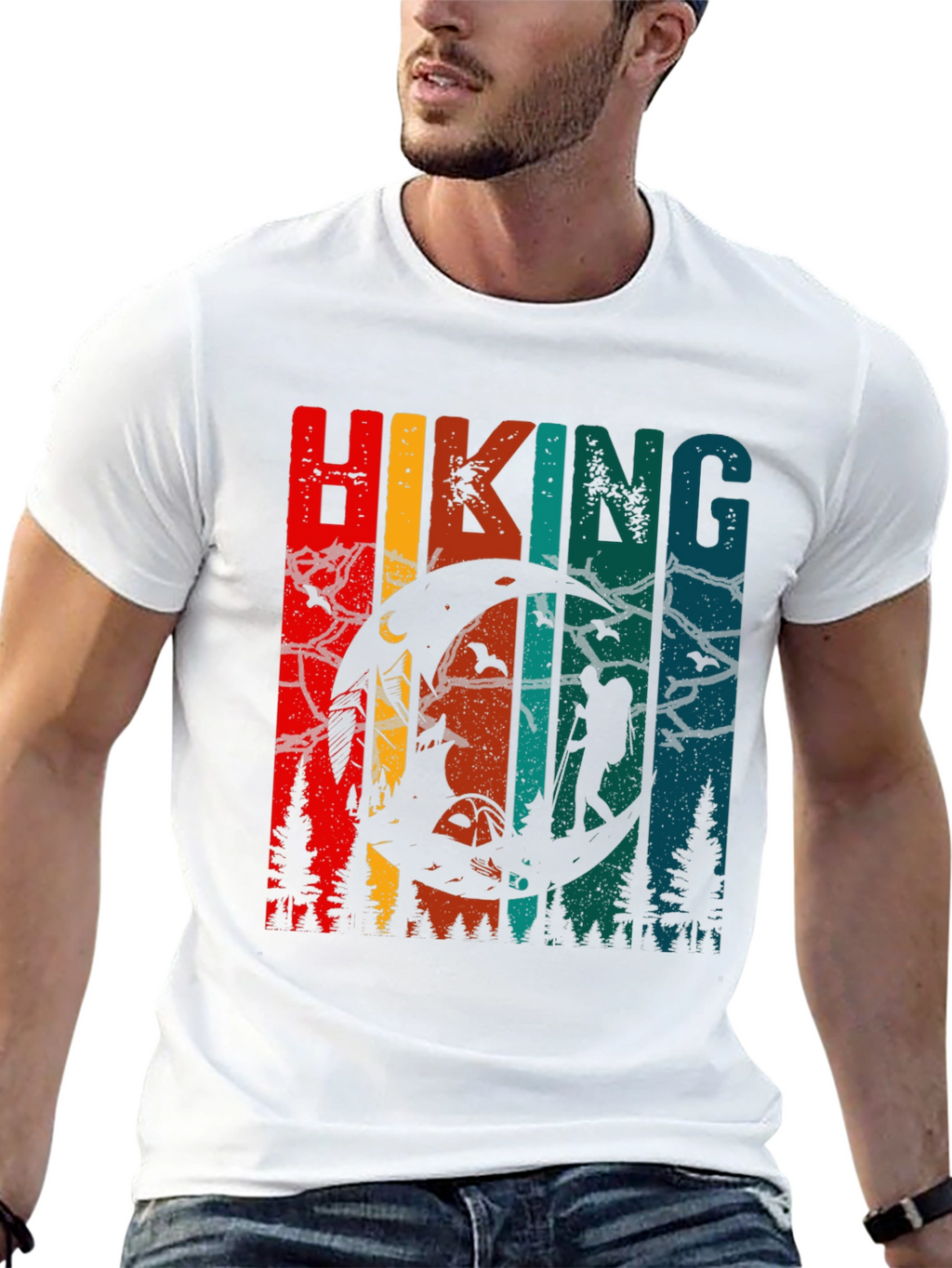 Hiking Adventure T-Shirt Retro Style