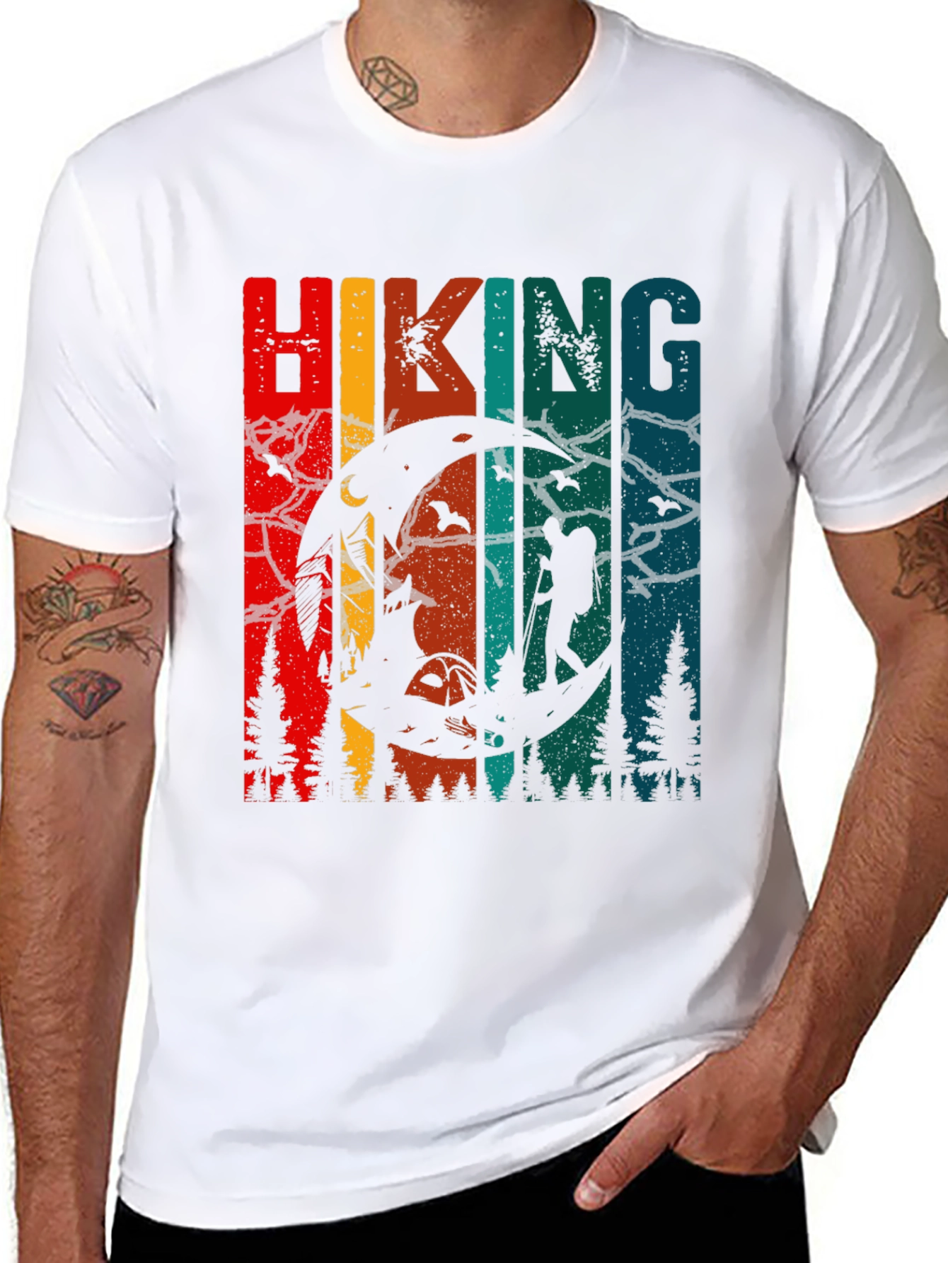 Hiking Adventure T-Shirt Retro Style