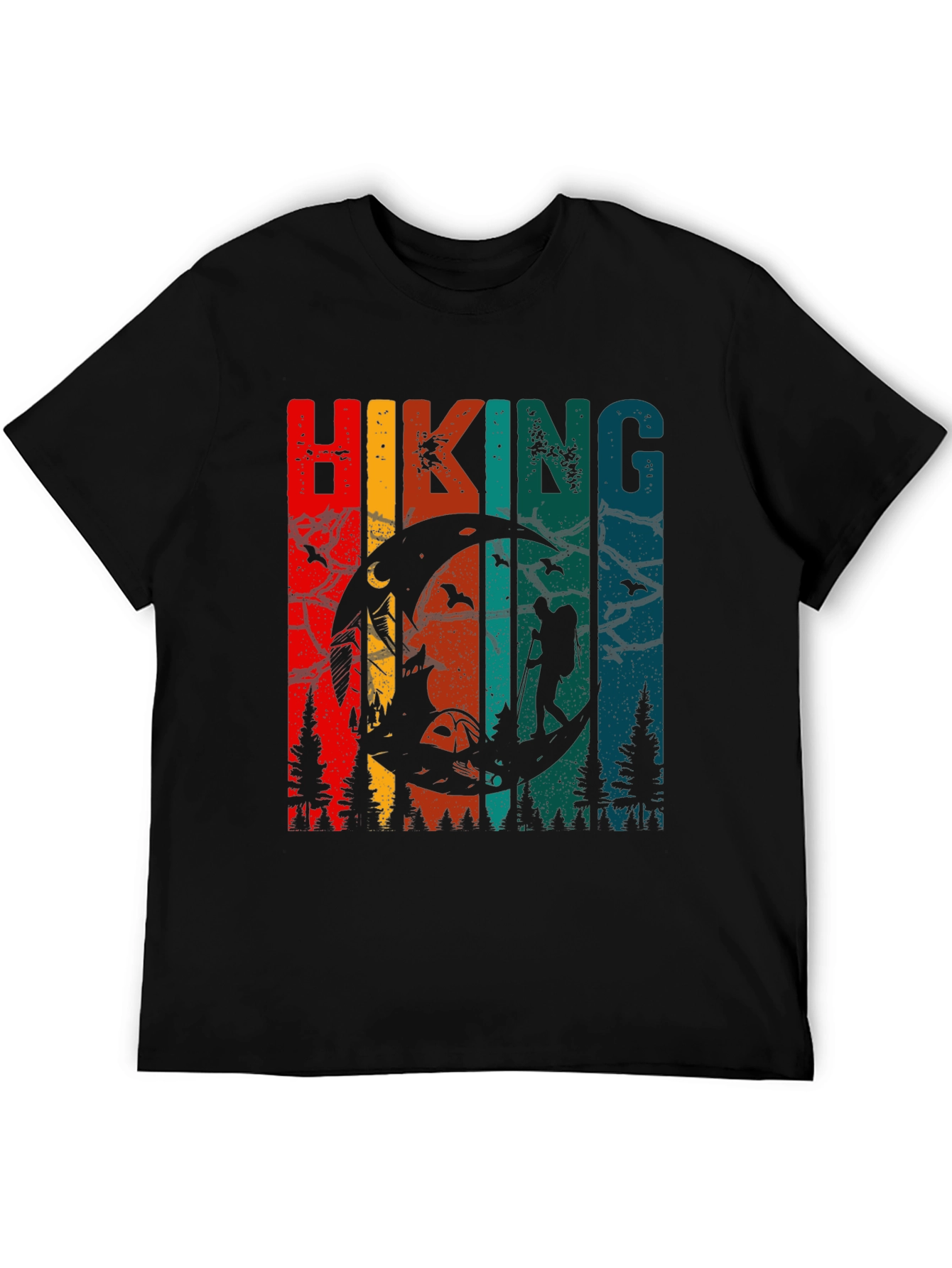 Hiking Adventure T-Shirt Retro Style
