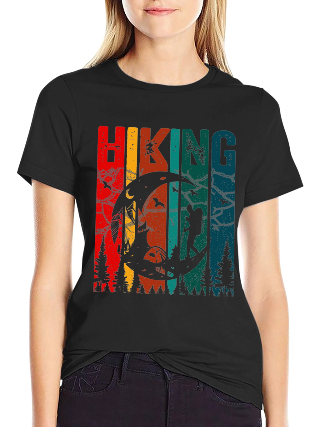 Hiking Adventure T-Shirt Retro Style
