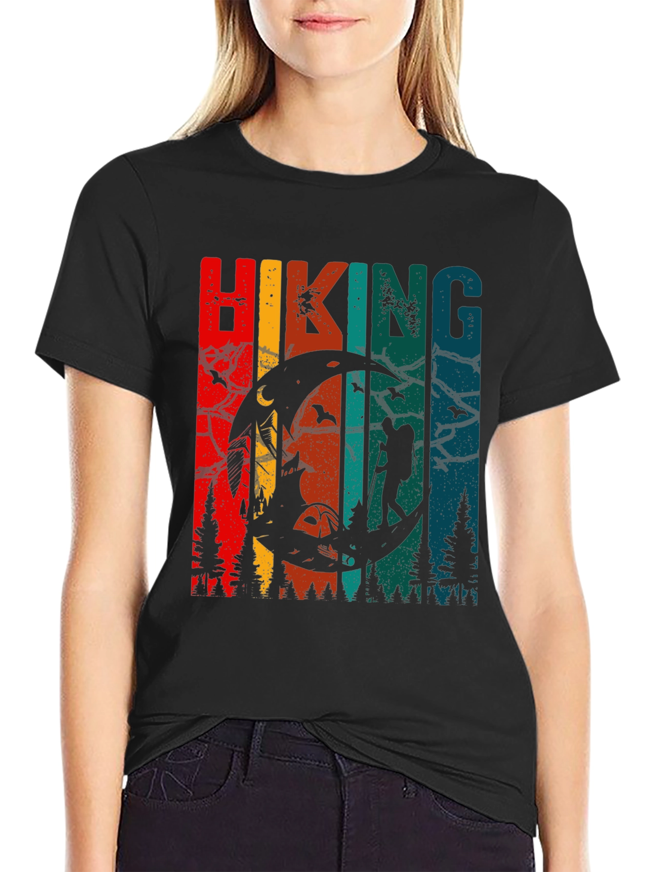 Hiking Adventure T-Shirt Retro Style