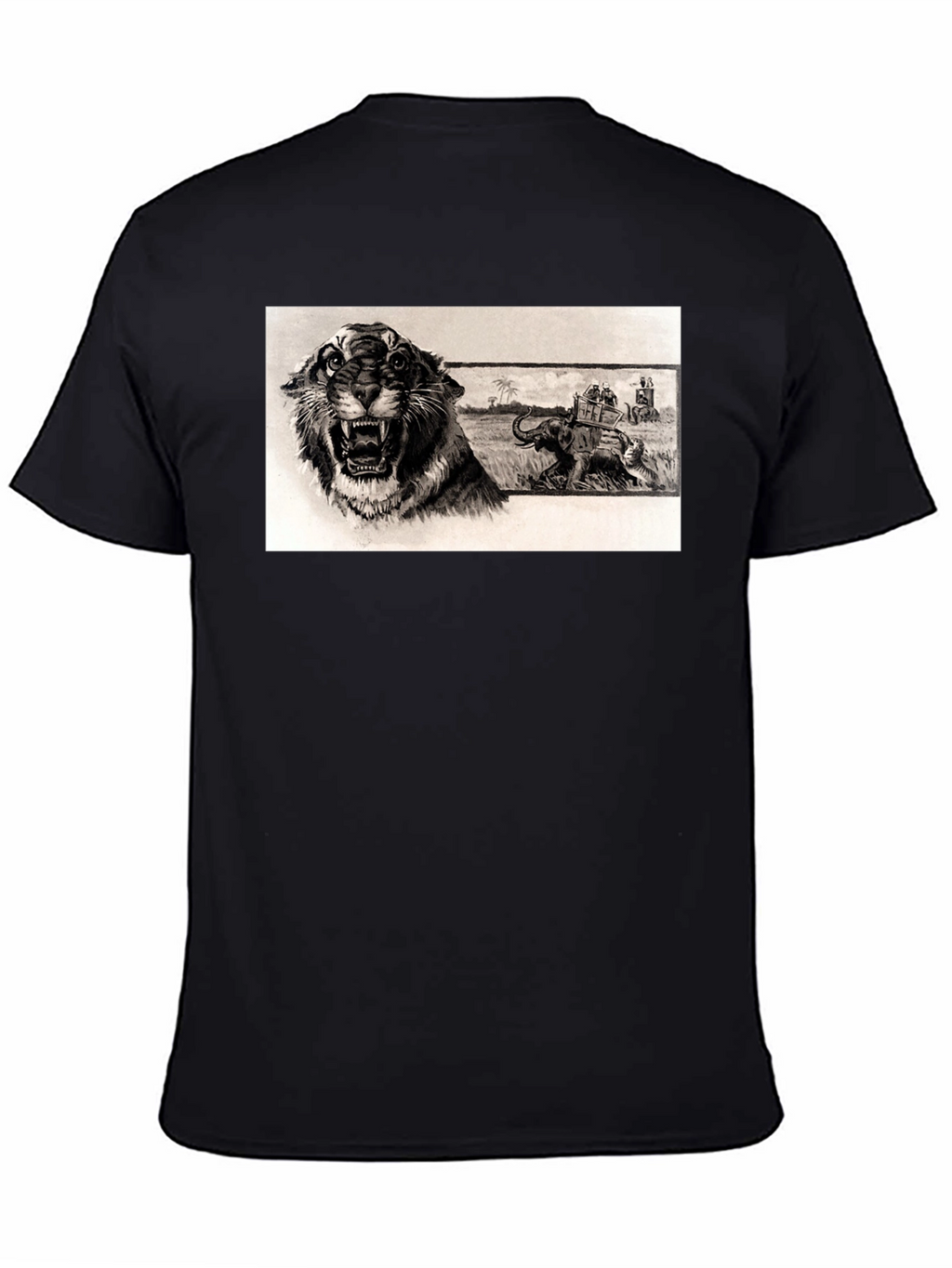Tiger & Elephant Safari T-Shirt