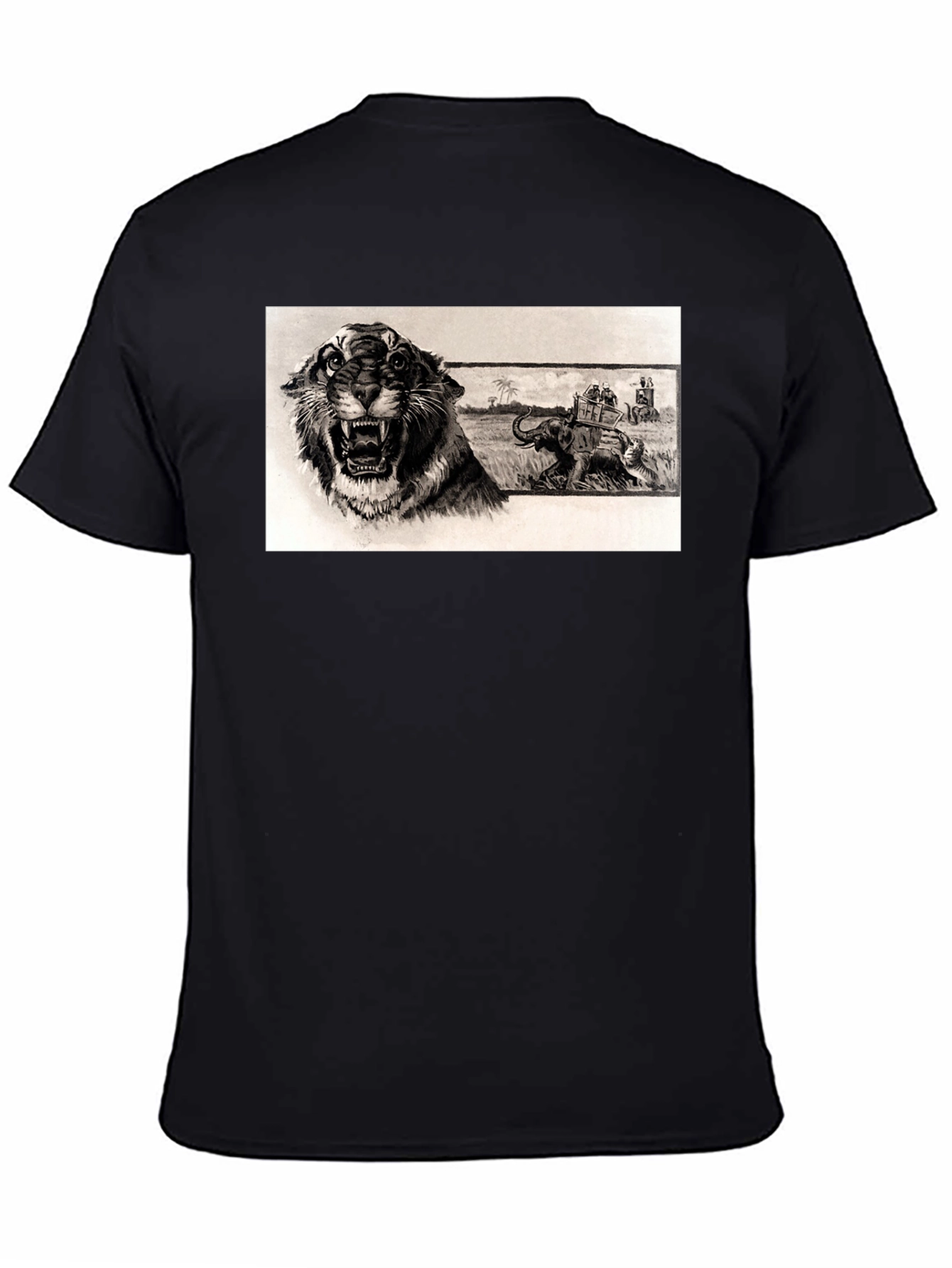 Tiger & Elephant Safari T-Shirt