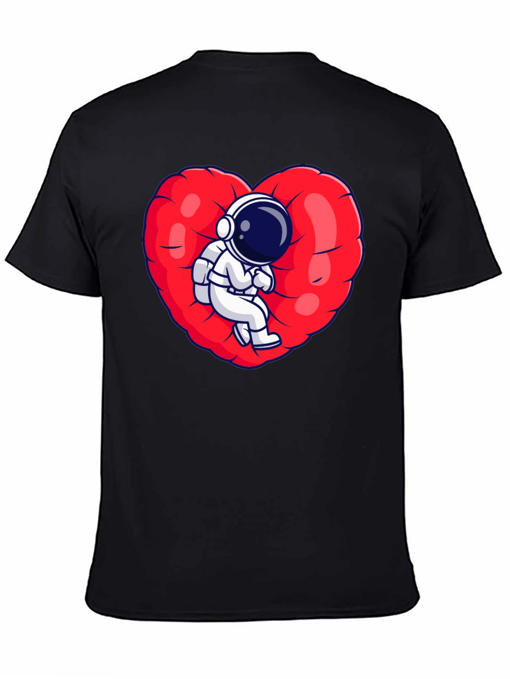 Astronaut Heart T-Shirt - Space Love Tee