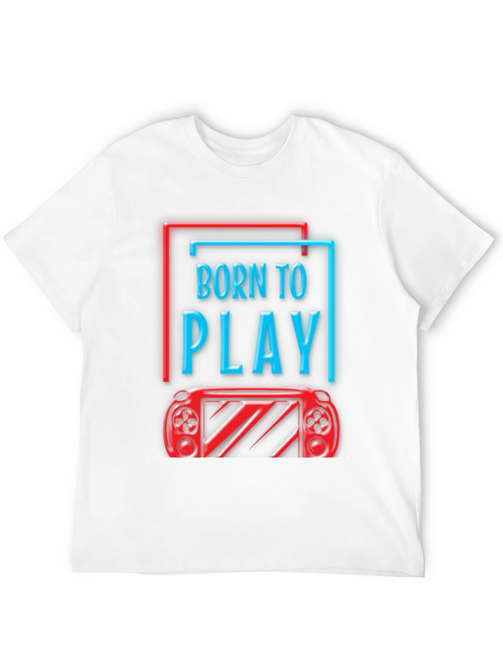 Born To Play Graphic Tee - Gamer T-Shirt