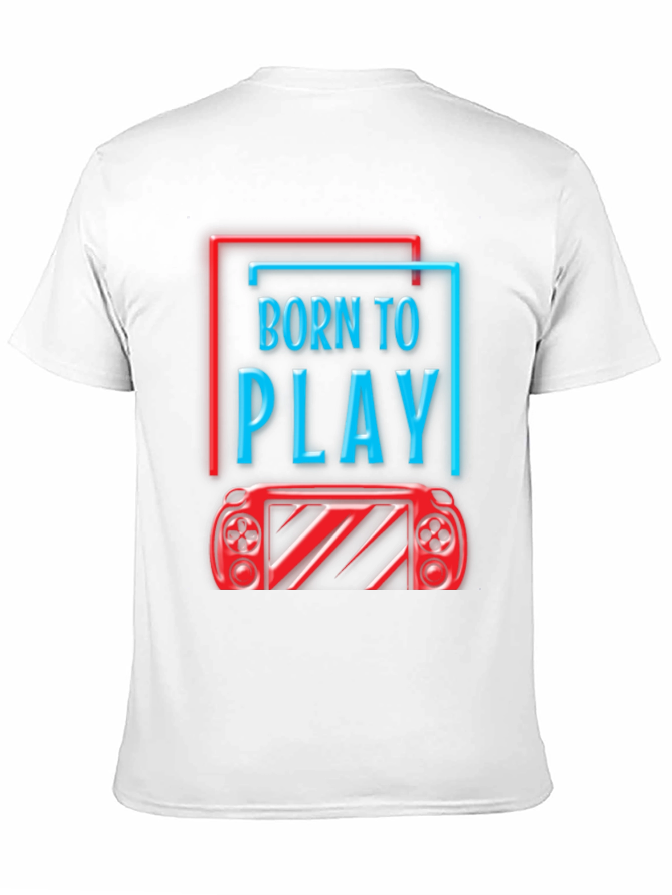 Born To Play Graphic Tee - Gamer T-Shirt
