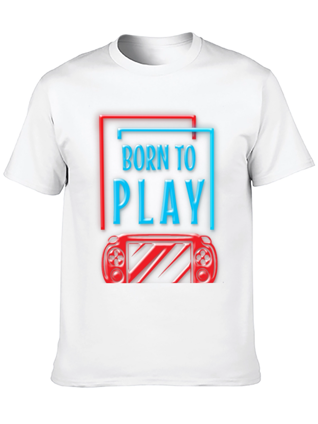 Born To Play Graphic Tee - Gamer T-Shirt