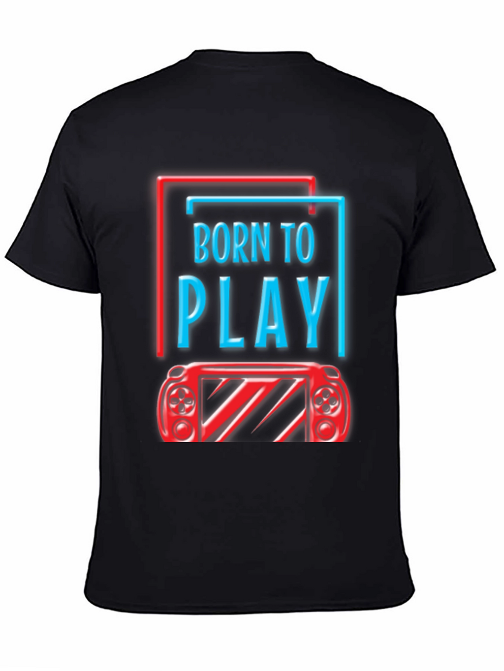Born To Play Graphic Tee - Gamer T-Shirt