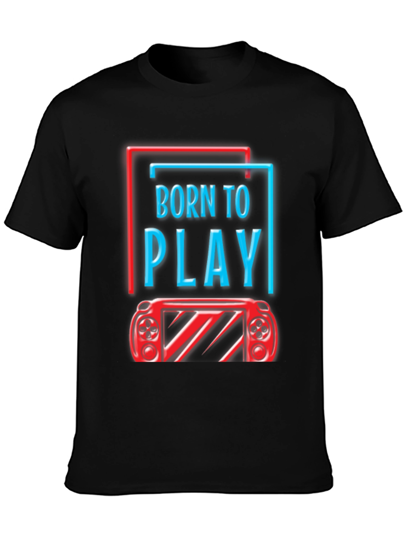 Born To Play Graphic Tee - Gamer T-Shirt