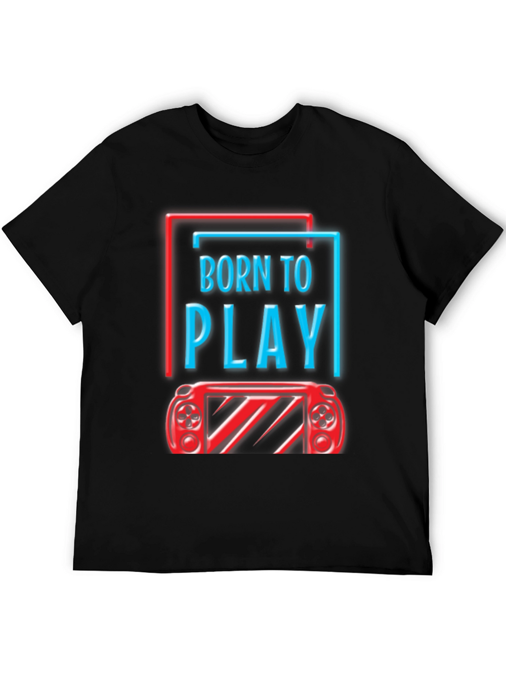 Born To Play Graphic Tee - Gamer T-Shirt