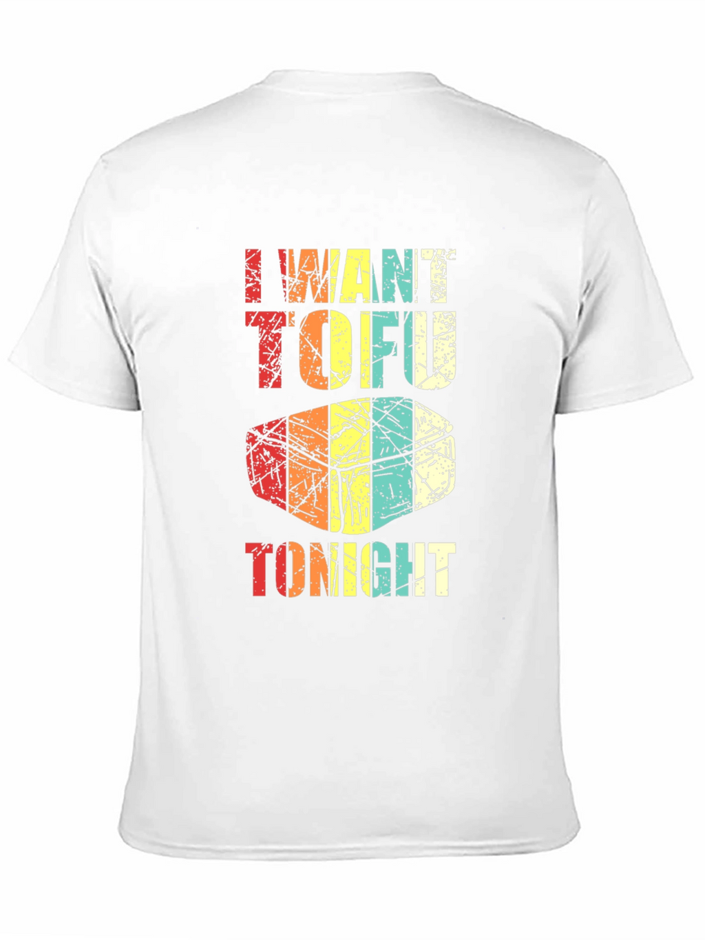 I Want Tofu Tonight Graphic Tee - Black