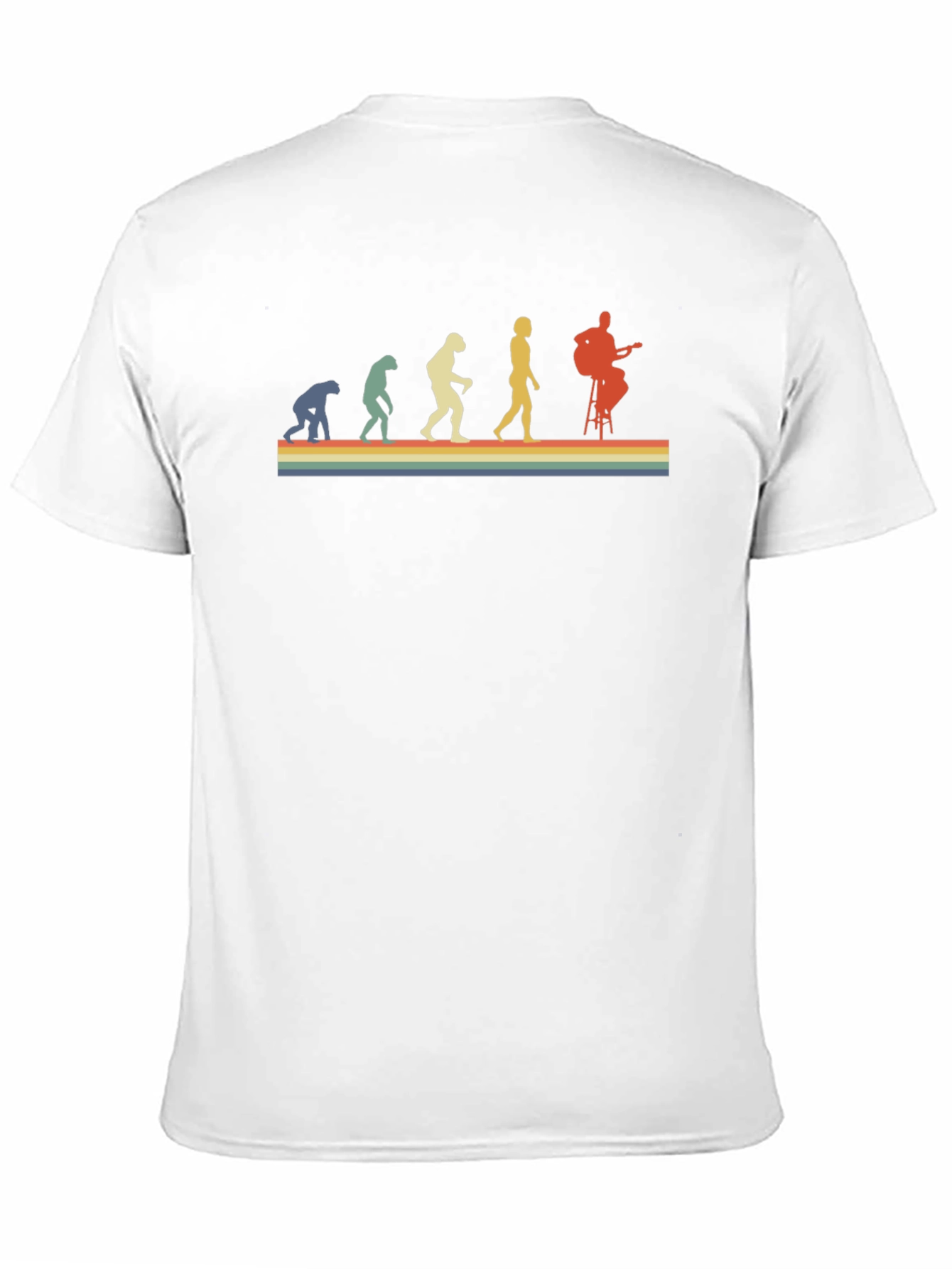 Evolution of Guitarist Black T-Shirt