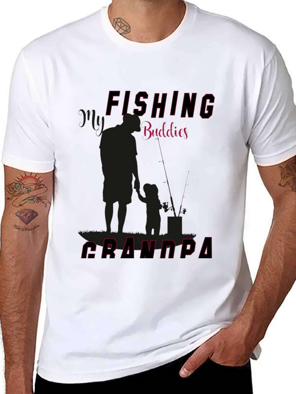 Fishing Buddies Grandpa T-Shirt