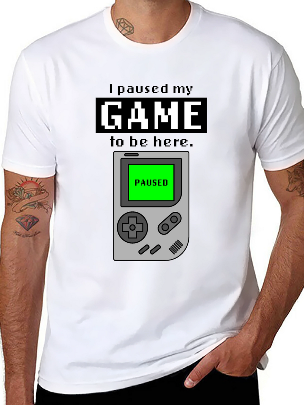 I Paused My Game T-Shirt - Gamer Apparel