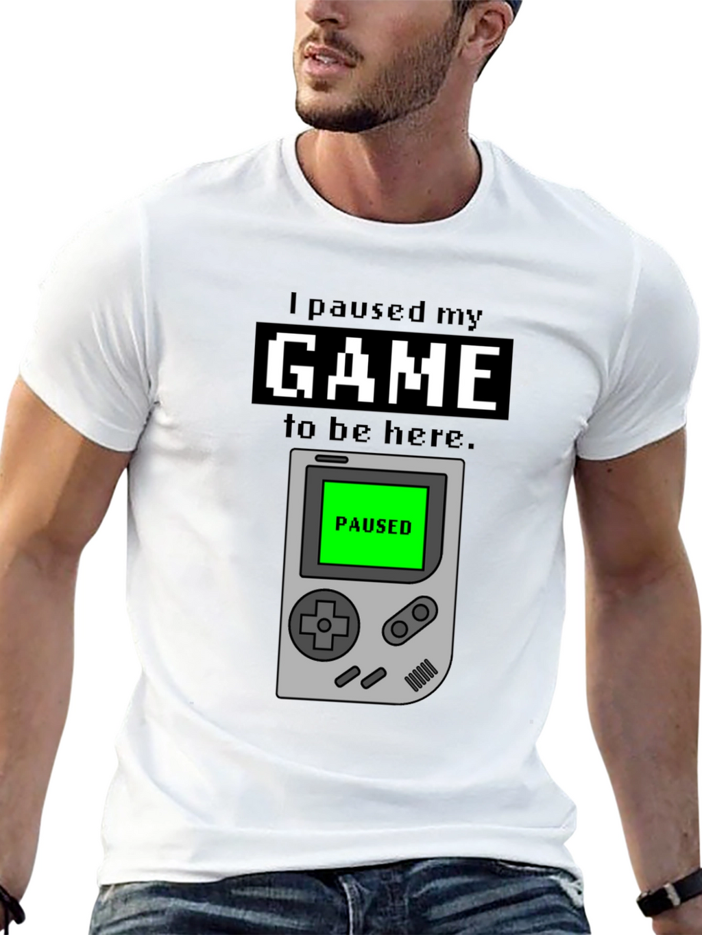 I Paused My Game T-Shirt - Gamer Apparel