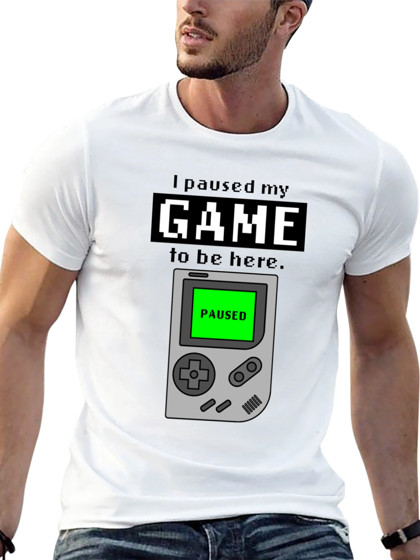 I Paused My Game T-Shirt - Gamer Apparel