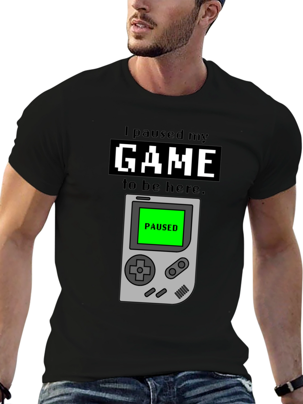 I Paused My Game T-Shirt - Gamer Apparel
