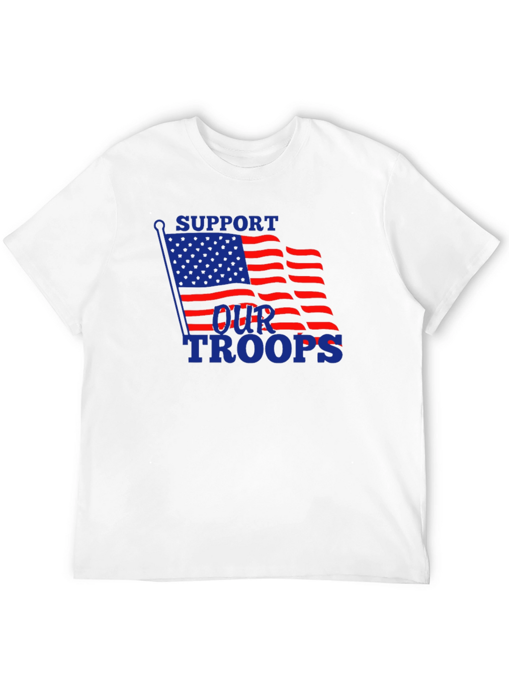 Support Our Troops Patriotic T-Shirt